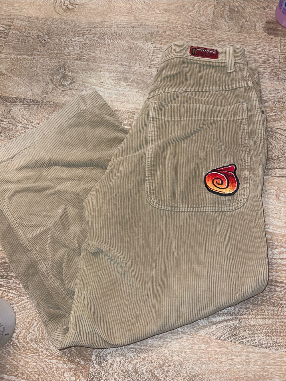 JNCO Men’s Corduroy khaki pants 34x32
